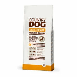 Country Dog Light & Senior, 15 Kg