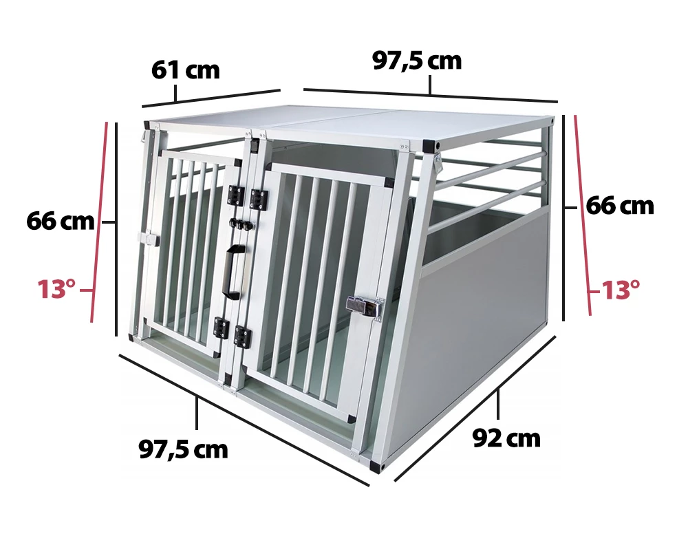 Aluway Kaksiosainen Autoiluhäkki 5 Aluway Kaksiosainen Autoiluhäkki - Image 5