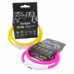 Boogie See Me, Koiran Valopanta -lemmikki tallentaa boogie see me koiran valopanta pinkki keltainen 20 70cm dg2054 dg2055 2