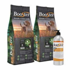 Booster Basic 2 X 15 Kg + Booster Lohiöljy, 950 ML