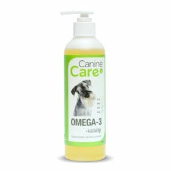 CanineCare Omega-3 -kalaöljy -lemmikki tallentaa caninecare omega 3 kalaoljy muovipullo 20010
