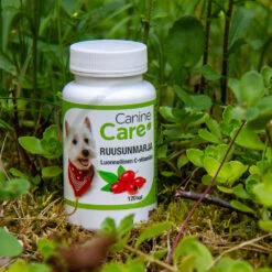 CanineCare, Ruusunmarja, 120 Tablettia -lemmikki tallentaa caninecare ruusunmarja