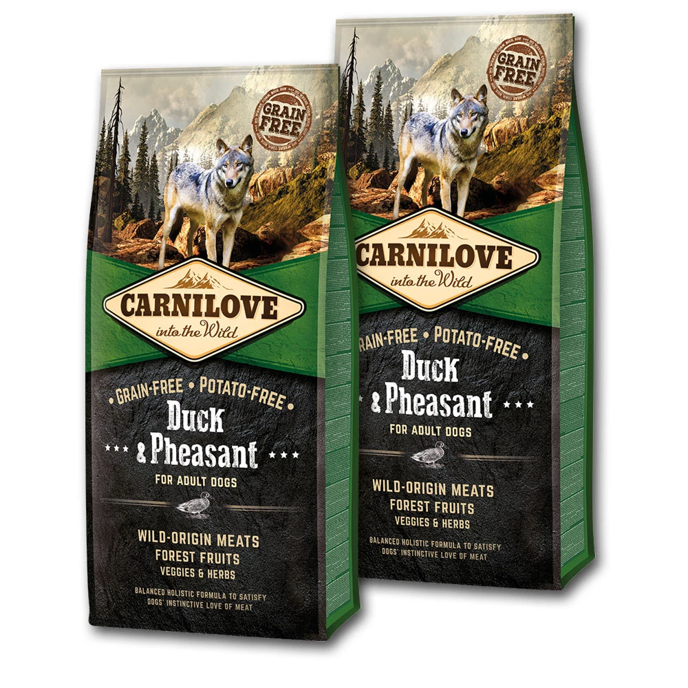 Carnilove, Adult, Ankka & Fasaani 2 X 12 Kg 1 Carnilove, Adult, Ankka & Fasaani 2 X 12 Kg