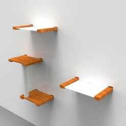 Cat Parkour -kiipeilytasosetti Seinälle, Hoodi (B) -lemmikki tallentaa cat parkour kiipeilytasosetti seinalle hoodi scw02 3