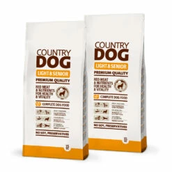 2 X 15 Kg Country Dog Light & Senior