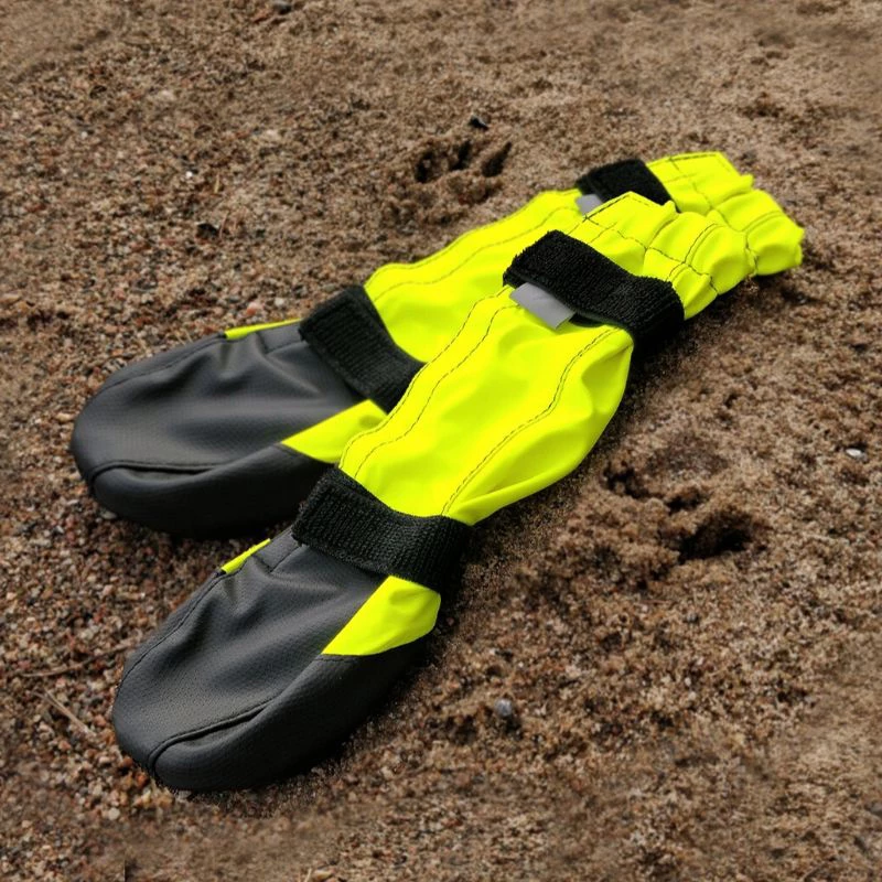 KURA Suojatossut Neonkeltainen 2 KURA Suojatossut Neonkeltainen - Image 2