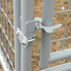 Jämpti Pro Mini Sinkitty + Maalattu Koiratarha 6 X 6 M (1 + 11, Korkeus 115 Cm) -lemmikki tallentaa j mpti pro mini sinkitty ja maalattu vaaleanharmaa ovisalpa 2 1