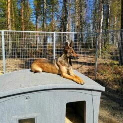 Jämpti Lämpöeristetty Koirankoppi - Harmaa -lemmikki tallentaa jampti koirankoppi harmaa asiakaskuva 1