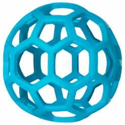 Kumiverkkopallo, JW Hole-ee Roller, Sininen - Valitse Koko