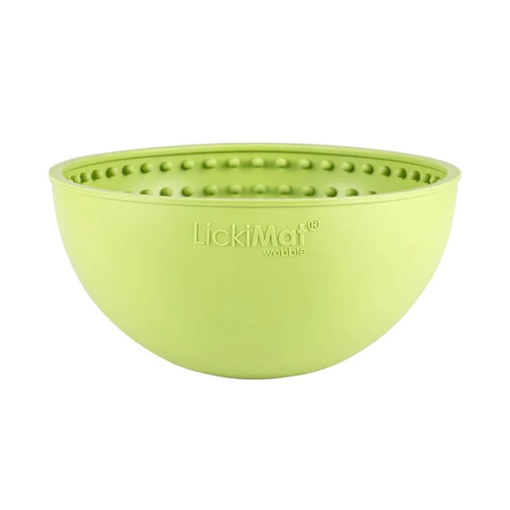 LickiMat, Wobble, Aktivoiva Ruokakuppi Lemmikeille, Vihreä, 17 X 17 X 8 Cm 1 LickiMat, Wobble, Aktivoiva Ruokakuppi Lemmikeille, Vihreä, 17 X 17 X 8 Cm