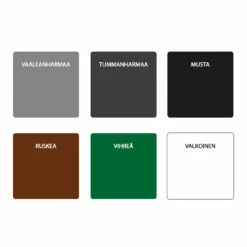 Matala Tarhaelementti, Maalattu, 1 M - Valitse Väri -lemmikki tallentaa matala maalattu tarhaelementti tummanharmaa 50163 2