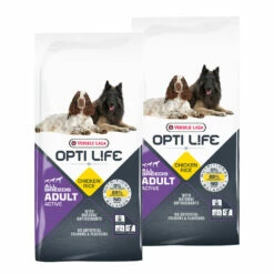 Opti Life Adult Active All Breeds 2 X 12,5 Kg