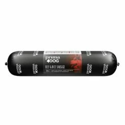 PrimaDog Beef & Rice Nauta-riisi -makkara, 12 X 800 G