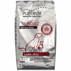 Platinum Adult Lammas + Riisi, 5 Kg