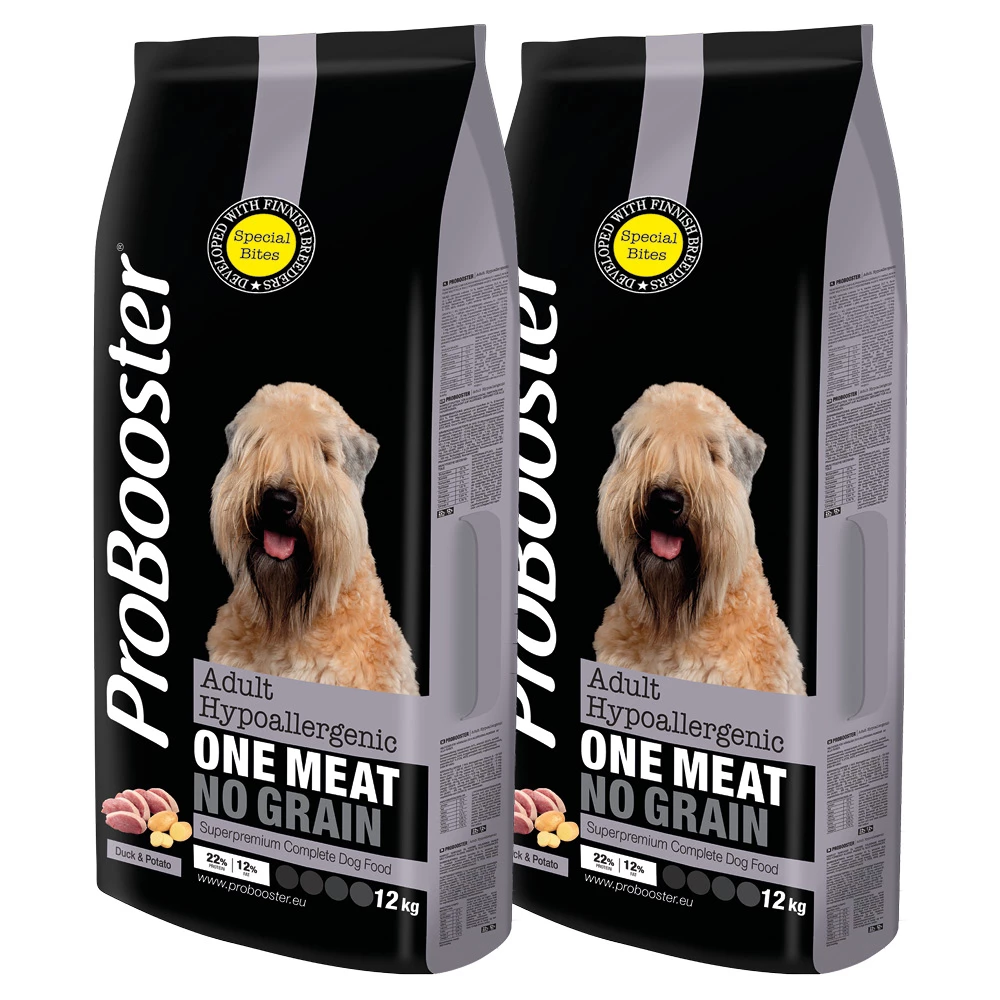 ProBooster Adult, Hypoallergenic, Special Bites 2 X 12 Kg 1 ProBooster Adult, Hypoallergenic, Special Bites 2 X 12 Kg