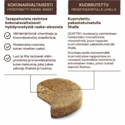 Quattro Dog, Small Breed Adult, With Duck -lemmikki tallentaa quattro small breed adult with duck quattro ominaisuudet