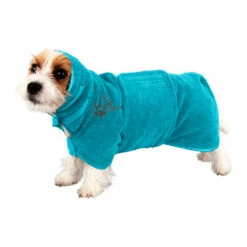 Show Tech Koiran Mikrokuitu Kylpytakki Vyöllä